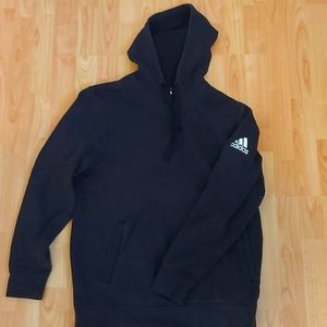 Black Adidas pullover hoodie size L